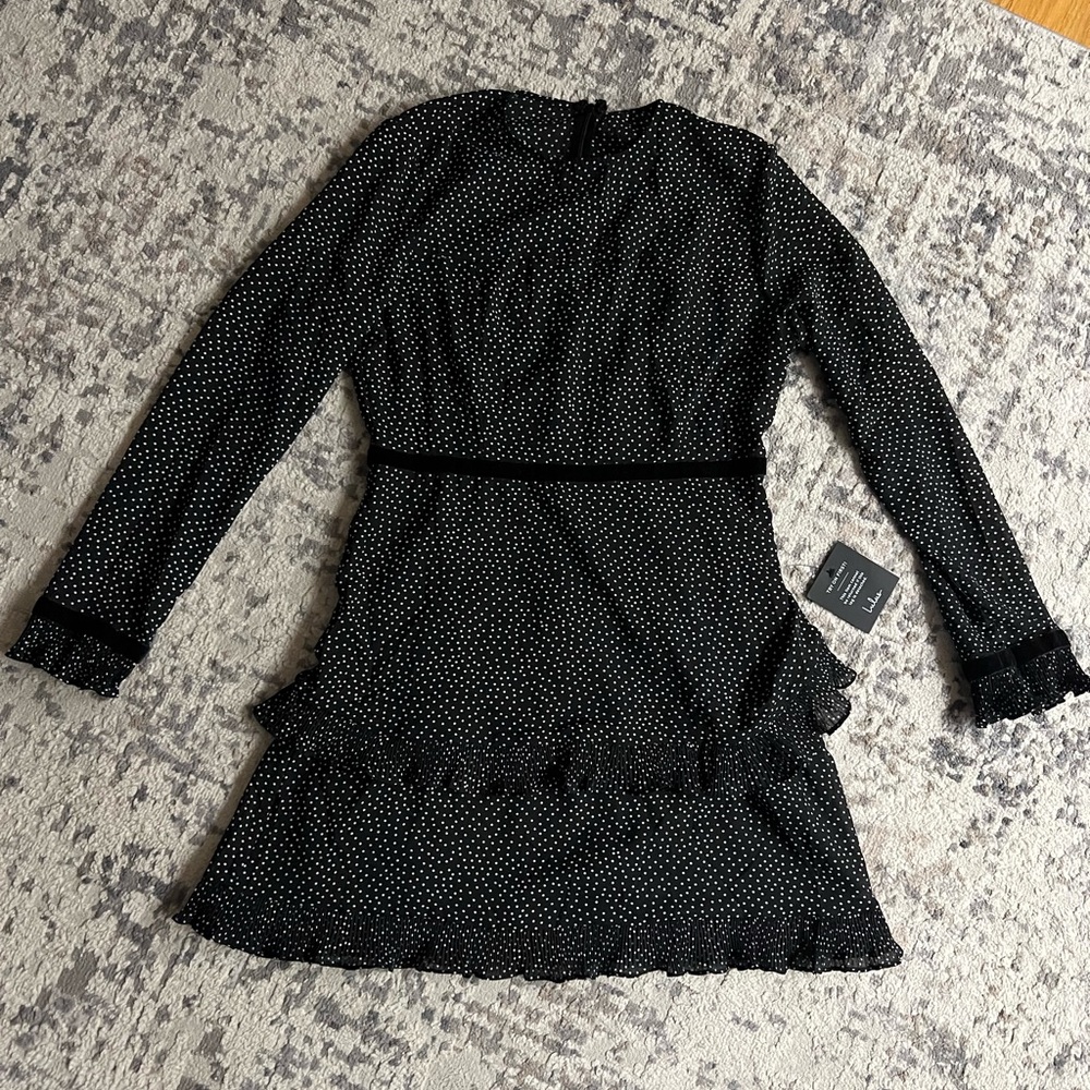 Lulu's‎ Black and White Polka Dot Dress